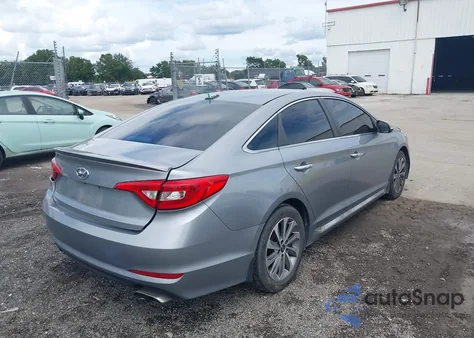 2016 Hyundai Sonata Sport from USA, damaged, VIN 5NPE34AF0GH300903